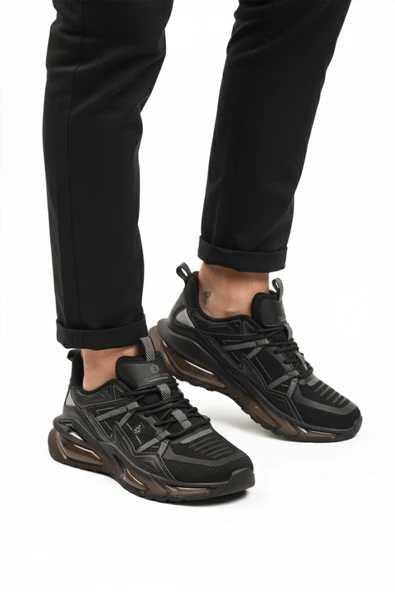 Hammer Jack Siyah Hafızalı Taban Erkek Spor Ayakkabı ürün görseli