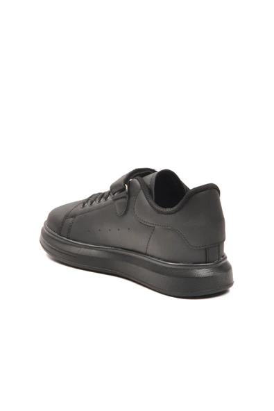 Aspor Siyah Cırtlı Unisex Çocuk Spor Ayakkabı - 4
