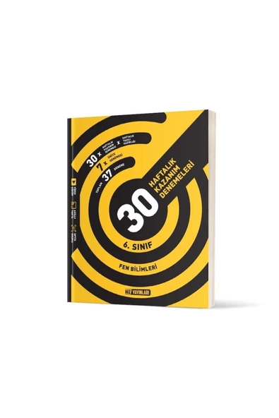 Hız Yayınları 6. Sınıf Fen Bilimleri 30 Haftalık Kazanım Denemeleri Hız Yayınları ürün görseli