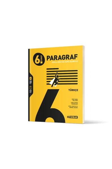 Hız Yayınları 2024 - 2025 Müfredat 6.SINIF YENİ NESİL TÜRKÇE PARAGRAF SORU BANKASI ürün görseli