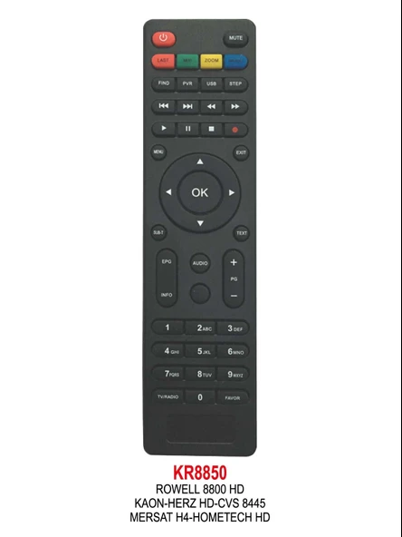 KAON HD UYDU KUMANDASI ürün görseli