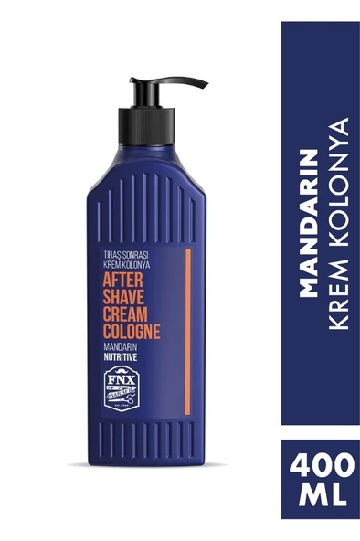 FNX After Shave Tıraş Sonrası Krem Kolonya 400 Ml Mandalin Turuncu