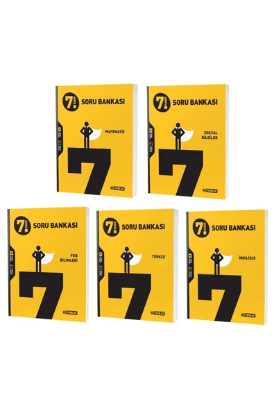 Hız Yayınları Hız 2023 7. Sınıf Matematik Türkçe Fen Sosyal Ingilizce Soru Seti 5 Kitap ürün görseli