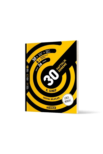 Hız Yayınları Hız Yayınları 5. Sınıf Sosyal Bilgiler Haftalık Deneme ürün görseli