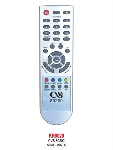 ASAHI 80200 UYDU KUMANDASI ürün görseli