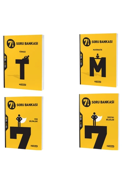 Hız Yayınları Hız Yayınları 7. Sınıf Türkçe Matematik ve Fen Sosyal Bilgiler Soru Bankası ürün görseli