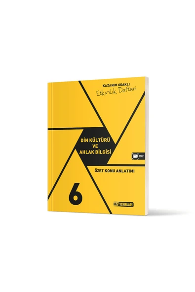 Hız Yayınları 6. SINIF DİN KÜLTÜRÜ VE AHLAK BİLGİSİ SORU BANKASI + DİN KÜLTÜRÜ ETKİNLİK DEFTERİ SETİ - Resim 3