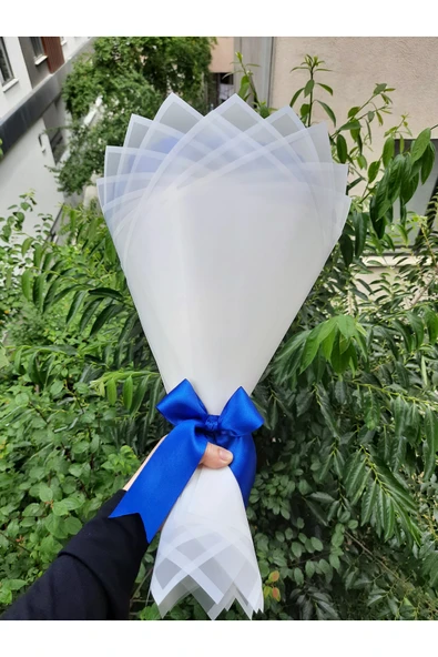 BUKET DÜNYASI 41 Li Led Işıklı Solmayan Gül Buketi MAVİ Gül Dışı SİYAH Isteme, Söz, Nişan, Mezuniyet Için Ideal - 3