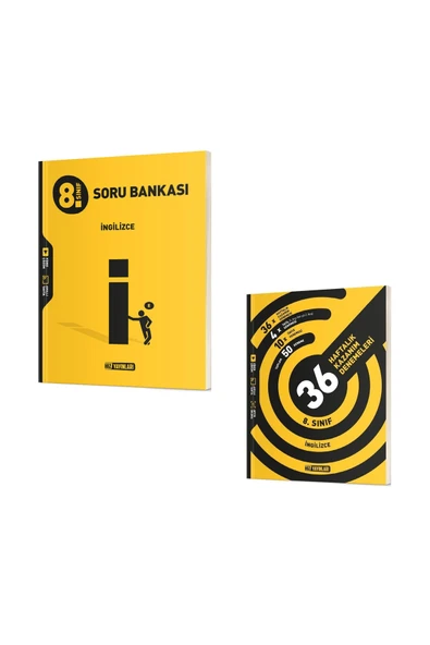 Hız Yayınları 8. SINIF İNGİLİZCE SORU BANKASI + İNGİLİZCE 36 HAFTALIK KAZANIM DENEMELERİ ürün görseli