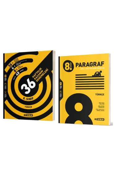 Hız Yayınları HIZ YAYINLARI 8. Sınıf Türkçe 36 Haftalık Deneme + Paragraf Soru Bankası ürün görseli