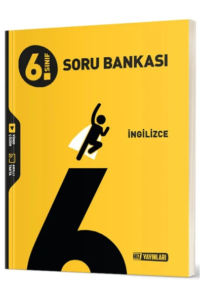 Hız Yayınları 6.Sınıf HIZ Matematik + Türkçe + Fen B. + Sosyal B + İngilizce + Paragraf Soru Bankası - 6 KİTAP SET - Resim 6