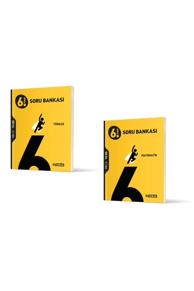 Hız Yayınları 6. SINIF TÜRKÇE SORU BANKASI + MATEMATİK SORU BANKASI ürün görseli