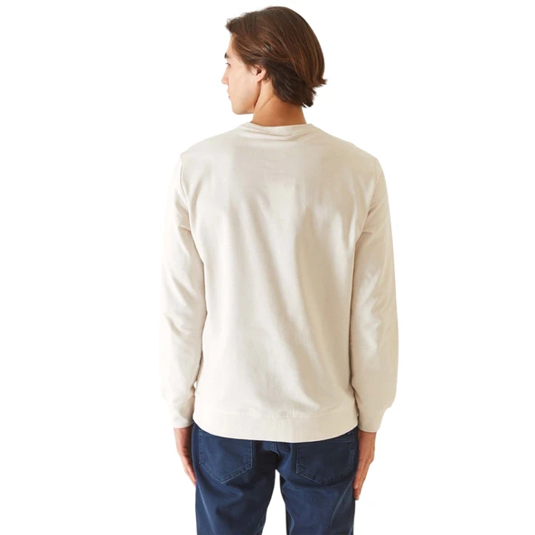 Erkek Basic Sweatshirt - Resim 4
