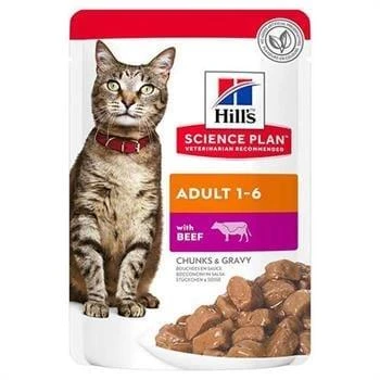 Hills Sığır Etli Yetişkin Kedi Konservesi 85 Gr ürün görseli 1