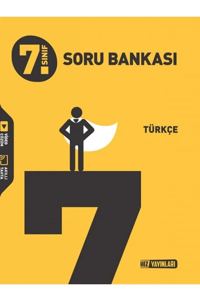 Hız Yayınları 7.Sınıf HIZ Yay. Matematik Soru Bankası + 7.Sınıf HIZ Yay. Türkçe Soru Bankası ( 2 Kitap Set ) - 3