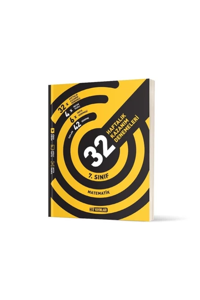 Hız Yayınları Hız Yayınları 7. Sınıf Matematik 32 Haftalık Kazanım Denemeleri ürün görseli
