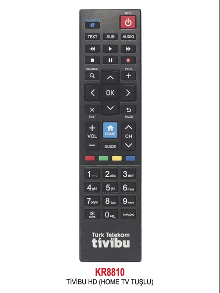TIVIBU HD ( HOME TV TUŞLU) KUMANDA ürün görseli