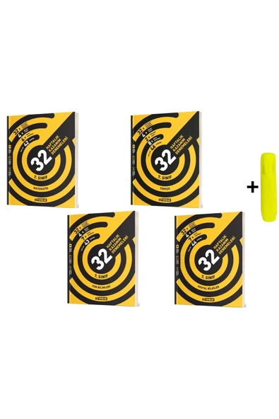 Hız Yayınları Hız 7. Sınıf Matematik Fen Türkçe Sosyal 32 Haftalık Kazanım Denemeleri ürün görseli