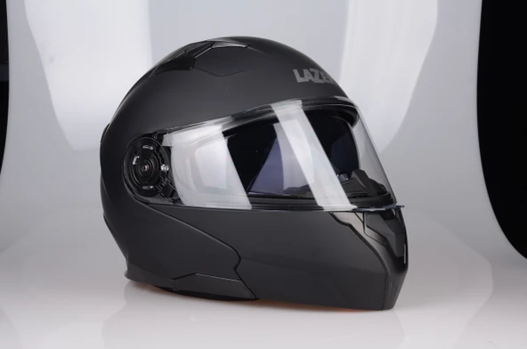 LAZER GOLDEN ÇENE AÇILIR KASK MAT SİYAH