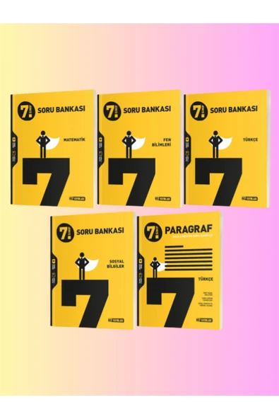 Hız Yayınları Hız Yayınları 7.sınıf Soru Bankası Set MAT-FEN-TÜRKÇE-SOSYAL-PARAGRAF ürün görseli