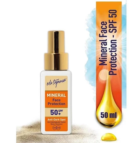 Eda Taşpınar Spf 50 50 Ml Yüksek Korumalı Yüz Güneş Kremi