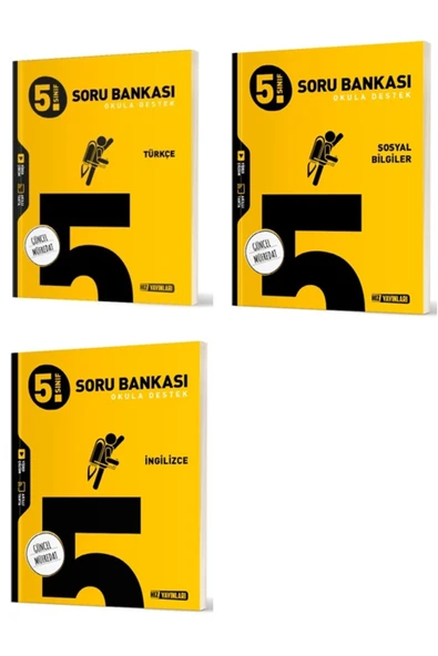 Hız Yayınları Hız 2025 5. Sınıf Türkçe + Sosyal + İngilizce Soru Bankası Seti 3 Kitap ürün görseli