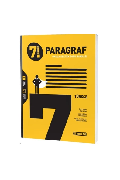 Hız Yayınları Hız Yayınları 7. Sınıf Paragraf Okula Destek Soru Bankası - Resim 2