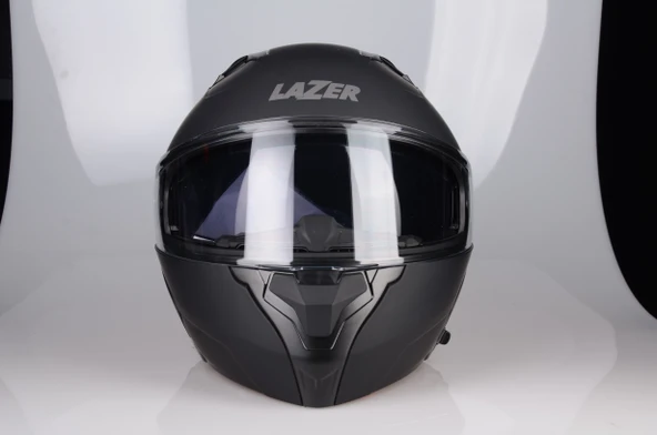 LAZER GOLDEN ÇENE AÇILIR KASK MAT SİYAH - 4