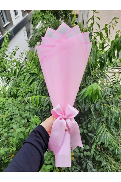 BUKET DÜNYASI 20 Li Led Işıklı Solmayan Gül Buketi PEMBE Dışı PEMBE - 2