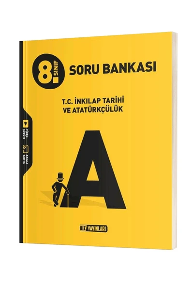Hız Yayınları 8.Sınıf Türkçe Matematik Fen İnkılap İngilizce Din Soru Bankası Seti - Yıldız Sorular ile - 5