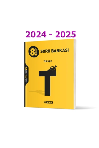 Hız Yayınları 8. Sınıf HIZ 2024-2025 LGS 8. SINIF TÜRKÇE SORU BANKASI ürün görseli