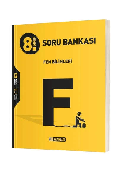 Hız Yayınları 8.Sınıf Türkçe Matematik Fen İnkılap İngilizce Din Soru Bankası Seti - Yıldız Sorular ile - 3