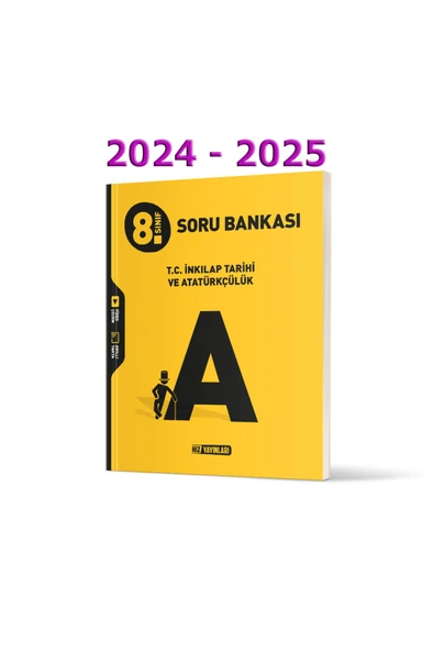 Hız Yayınları 8. Sınıf HIZ 2024-2025 LGS 8. Sınıf T.C. İnkılap Tarihi Soru Bankası ürün görseli