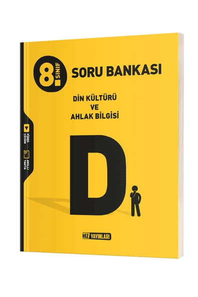 Hız Yayınları 8.Sınıf Türkçe Matematik Fen İnkılap İngilizce Din Soru Bankası Seti - Yıldız Sorular ile - 2