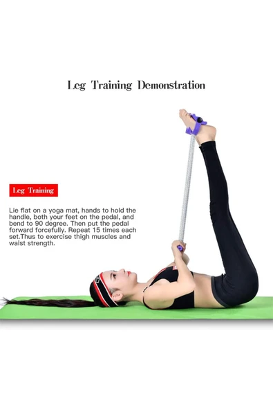 Hepitop Yaylı Body Trimmer Egzersiz Aleti | Kol, Karın, Bacak ve Omuz Kas Güçlendirici Spor Aleti - 3