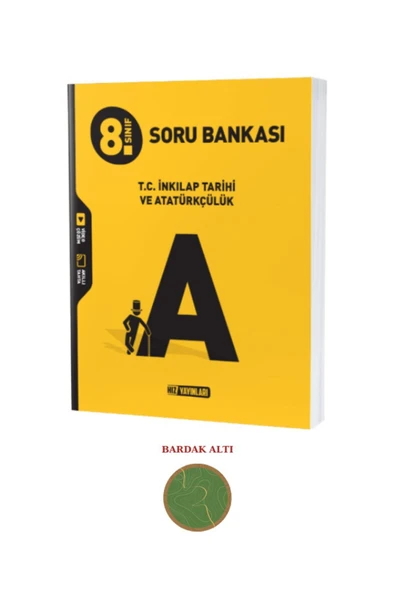 Hız Yayınları Yayınları 8. Sınıf T.c. Inkılap Tarihi Ve Atatürkçülük Soru Bankası (9786258394382) ürün görseli