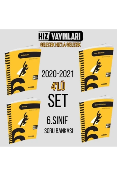 Hız Yayınları 6,sınıf Hız Yayınları 4'lü Set ürün görseli