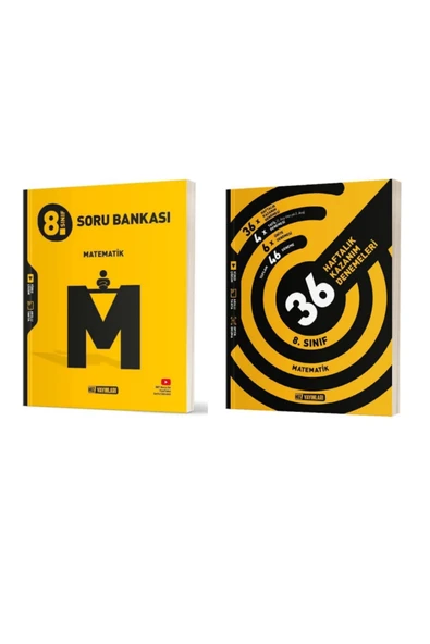 Hız Yayınları Hız Yayınları 8. SINIF MATEMATİK Soru Bankası VE 36 HAFTALIK KAZANIM DENEMELERİ ürün görseli