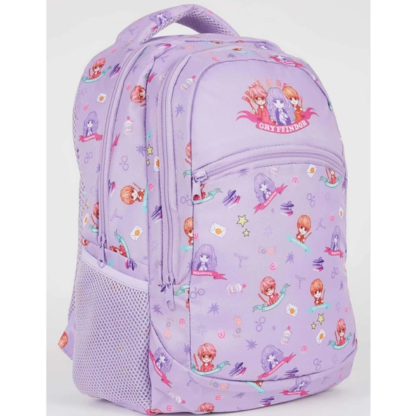Orjinal Lisanslı Harry Potter Hermione Granger Ron Weasley Okul Çantası Gryffindor Team School Bag - 3