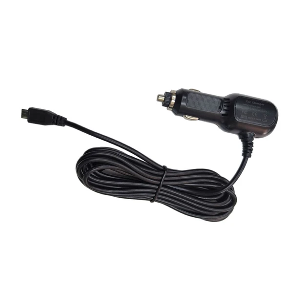 12/24v mikro usb girişli araç navigaston kamera şarj adaptörü + dual usb - 6