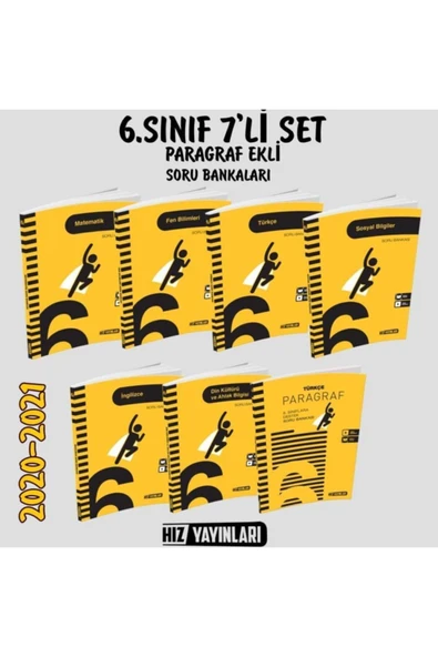 Hız Yayınları 6,sınıf Hız Yayınları 7'lı Set - 1