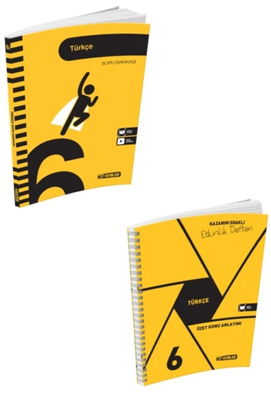Hız Yayınları 6. Sınıf Soru Bankası-etkinlik Defteri Türkçe Set ürün görseli