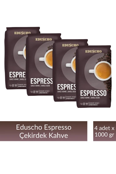 Tchibo Eduscho Professional Espresso Çekirdek 1 KG x 4 Adet ürün görseli