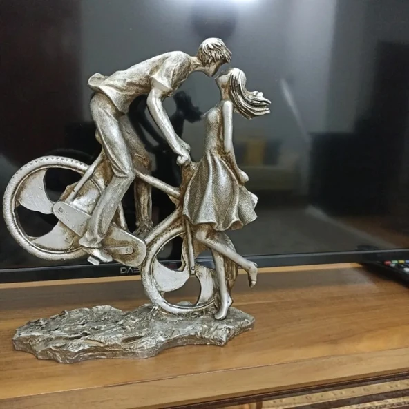 İSTANBUL BİSİKLETLİ ÇİFT DEKOR BİBLO