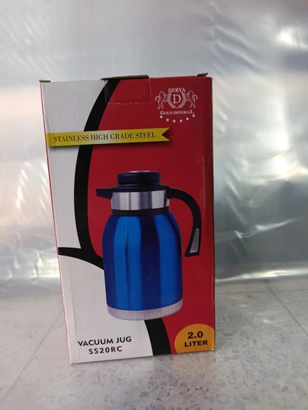 Paslanmaz Çelik Termos derya gold imperial 2 litre - 3