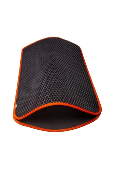 Cattie Kum Toplayıcı Fonksiyonel Kedi Paspası Altıgen Model M Boy - Orange 37-50 cm - 3