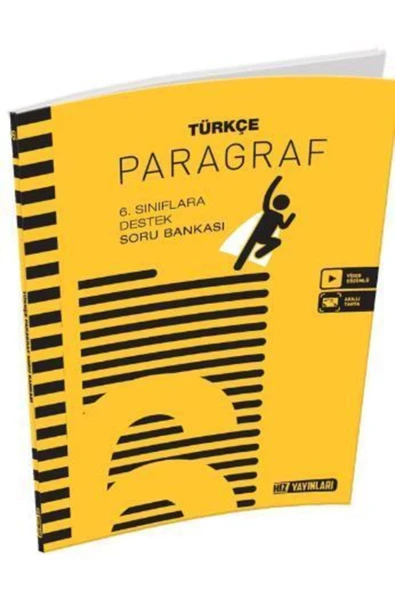 @RBERTİ 6. Sınıf Türkçe Paragraf Soru Bankası Hız Yayınları Komisyon ürün görseli