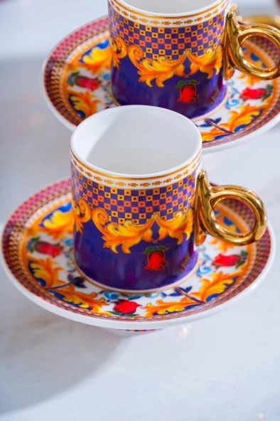 Riviera 6 Kişilik Kahve Fincanı Takımı - 90 ml