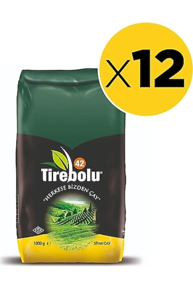Tırebolu 42 Cay 1Kg - 12 Adet ürün görseli 1