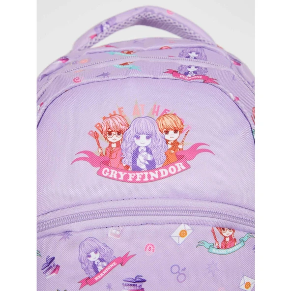 Orjinal Lisanslı Harry Potter Hermione Granger Ron Weasley Okul Çantası Gryffindor Team School Bag - 4